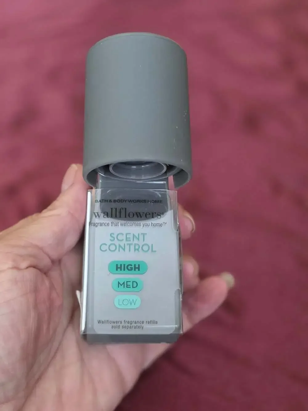 Bath & Body Works Wallflowers Adjustable Fragrance Plug, Gray